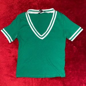 Medium Green Crop Top from Forever 21